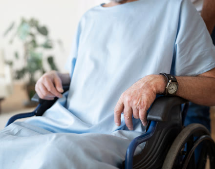 Person in wheelchair