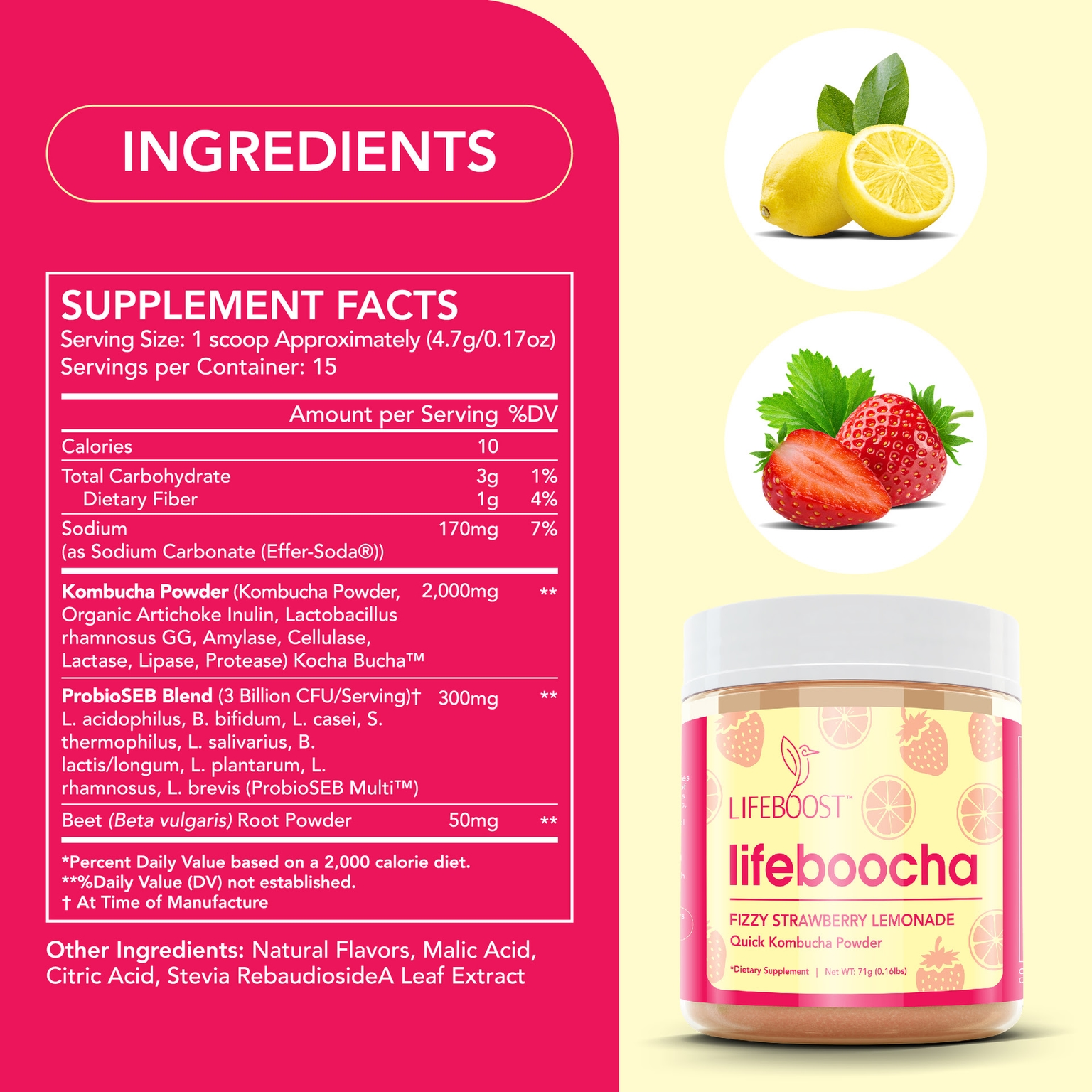 Strawberry lemonade